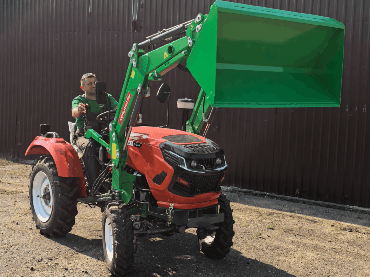 Погрузчик Kerland на Xingtai XT-244 / Кентавр 244